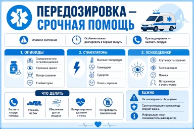 Помощь при передозировке в Кашире